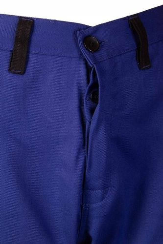 Spodnie robocze ochronne Bawełna 100% do pracy z odblaskami niebieskie r 54 na Arena.pl