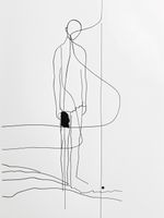 Plakat 60x80cm Samotna Wędrówka