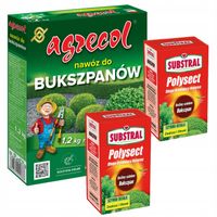 2 x Polysect do bukszpanów i nawóz granulowany do bukszpanów 1,2 kg zestaw