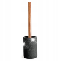 Bisk Craft Szczotka WC czarny 08572
