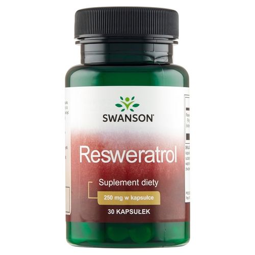 SWANSON RESWERATROL 250 mg 30 kaps na Arena.pl