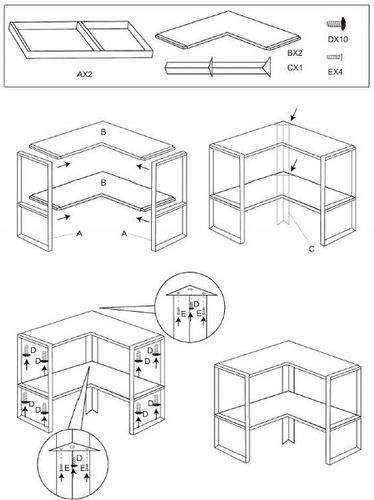 PÓŁKA KUCHENNA NAROŻNA PÓŁKA NA BLAT MDF NA PRZYPRAWY PÓŁECZKA na Arena.pl