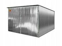 Garaż blaszany 3x5 ocynkowany, garaż na wymiar, blaszak, producent