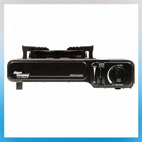 KUCHENKA TURYSTYCZNA GAZOWA CERAMICZNA PRZENOŚNA 2W1 + REDUKTOR Z WALIZKĄ na Arena.pl