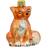 Bombka choinkowa szklana: Lisek