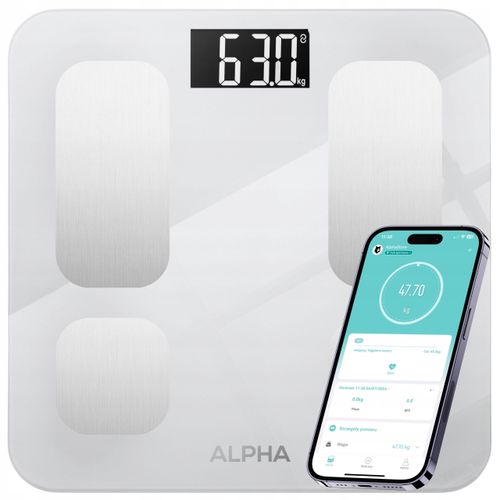 Waga łazienkowa ALPHA Smart Scale 2 na Arena.pl