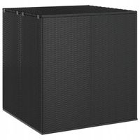 Skrzynia na poduszki ogrodowe rattan PE 100x97,5x1
