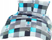 POŚCIEL Z KORY 160x200+2x70x80 POLSKA BAWEŁNA