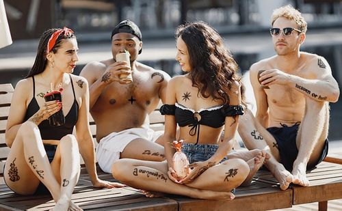 TATUAŻE BROKATOWE SZBLONY PAKIET SZABLONÓW 258szt na Arena.pl