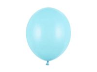 Balony pastelowe niebieskie jasne strong, 30 cm 100 szt.