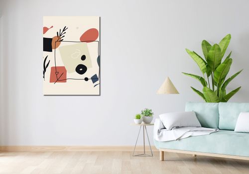 Obraz 70x100cm Abstrakcyjny Dialog na Arena.pl