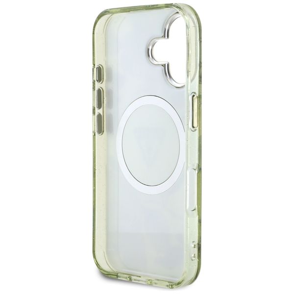 Etui Guess do iPhone 16, Zielony, MagSafe zdjęcie 7