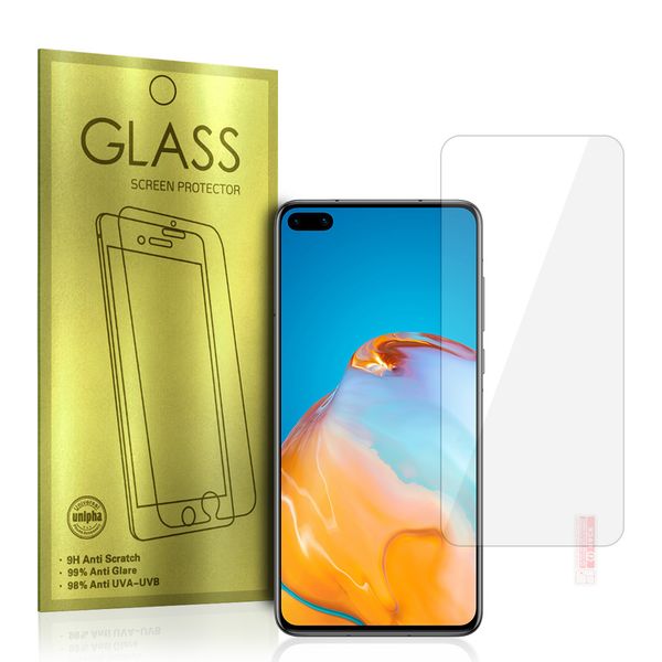 Hartowane szkło Gold do HUAWEI P40 zdjęcie 1
