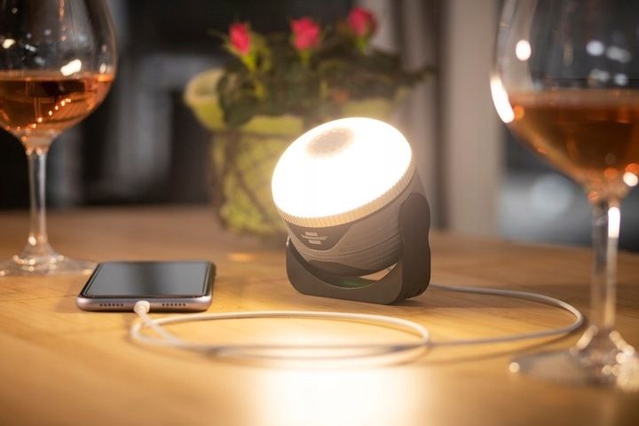 LATARKA LED KEMPINGOWA POD NAMIOT GŁOŚNIK Bluetooth zdjęcie 10
