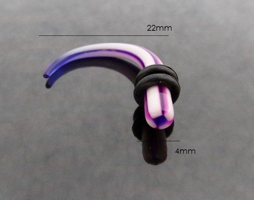 Męski piercing rozpychacz (4mm) kolczyk Estilo Sabroso Es0663 na Arena.pl