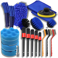 detailing zestaw pędzli i akcesorii do czyszczenia 22 el,