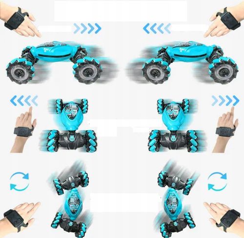 SAMOCHÓD ZDALNIE STEROWANY GESTAMI RĘKI 4 WD 2,4 GHZ na Arena.pl