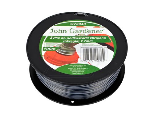 ŻYŁKA TNĄCA DO KOS I PODKASZAREK 2.7 MM 100 MB G73943 OKRĄGŁA + RDZEŃ na Arena.pl