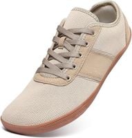 Szerokie Buty Barefoot Minimalistyczne z Palcami 38 EU Brązowe Oddychające