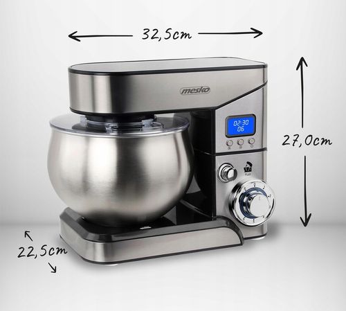 Robot Kuchenny Planetarny AGD Drobne Do Kuchni 2000W Misa 5L Hak LCD na Arena.pl