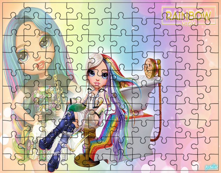 Puzzle Rainbow High zdjęcie 1
