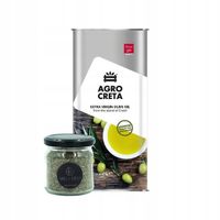 Grecka Oliwa Extra Virgin 1L z Krety / prawdziwe greckie oregano gratis