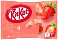 KitKat Mini Ichigo o smaku truskawkowym, torebka 10 sztuk 113g - Nestlé