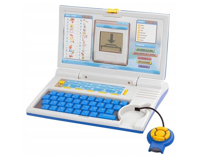 Laptop edukacyjny dla dzieci 20 programów komputer zdjęcie 1