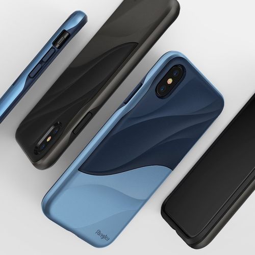 REARTH RINGKE WAVE Apple iPhone X - GRAY WHITE na Arena.pl