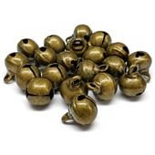 Zawieszki metalowe DZWONECZKI 8mm mosiądz 20szt.