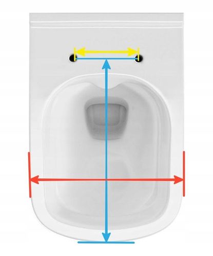 Deska sedesowa wolnoopadająca wypinana UNIWERSALNA owalna WC kołki + śruby na Arena.pl