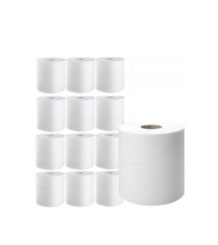 RĘCZNIK PAPIEROWY BIAŁY CELULOZA 12 sztuk x 50m Gruby Wydajny na Arena.pl