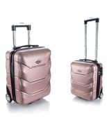 Bardzo mała kabinowa walizka KEMER RGL 720 SS Rose red