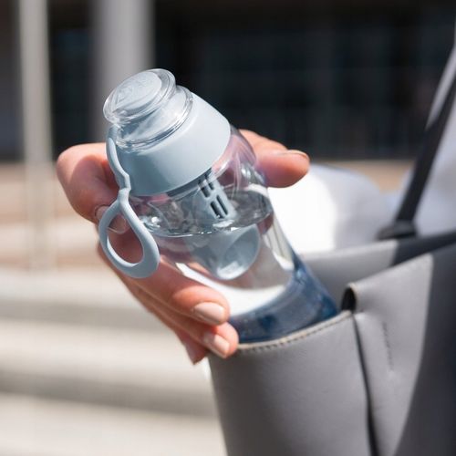 Butelka na Wodę Filtrująca 0,5l Dafi SOFT Stalowa Szara z 4 Filtrami na Arena.pl