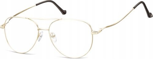 OPRAWKI Korekcyjne Pilotki Aviator Zerówki Unisex Męskie Damskie + Gratisy na Arena.pl