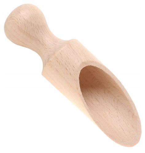 CZERPAK Drewniany ŁOPATKA Nabierak 9cm Do Przypraw mąki Cukru L31 na Arena.pl