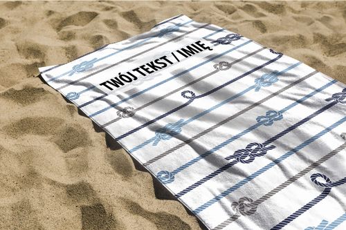 RĘCZNIK Liny z twoim dowolnym tekstem 200x75cm 037L na Arena.pl