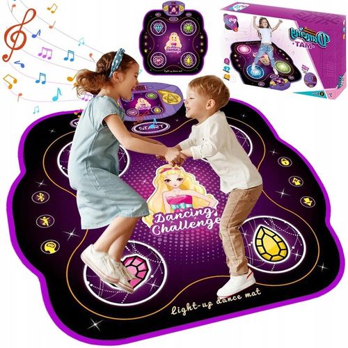 MATA MUZYCZNA DO TAŃCZENIA GRA TANECZNA INTERAKTYWNA BLUETOOTH DLA DZIECI na Arena.pl
