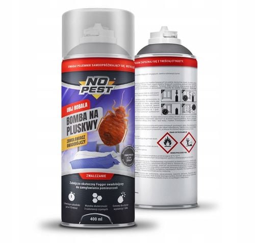 SILNY ŚRODEK SPRAY PREPARAT BOMBA FOGGER NA PAJĄKI PAJĘCZYNY NO PEST ZESTAW na Arena.pl