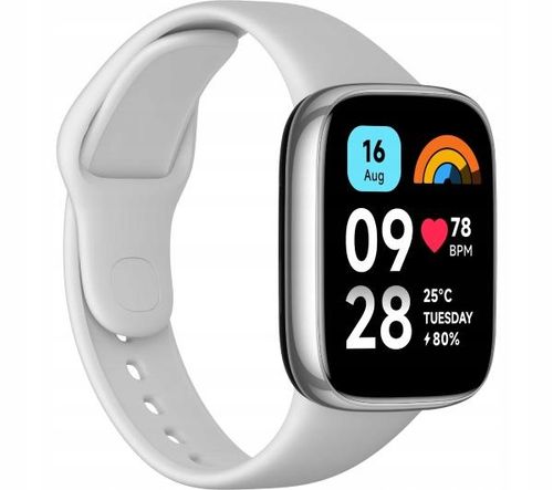 Smartwatch Zegarek Xiaomi Redmi Watch 3 Active szary na Arena.pl