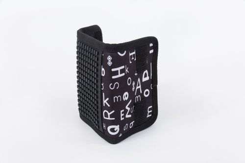 Pixelbags PIXIECREW Portfel literki/czarny na Arena.pl