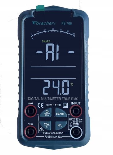 Miernik Uniwersalny True Rms Inteligentny - Automat FORSCHER 706 na Arena.pl