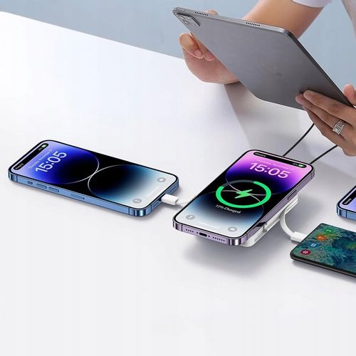 10000MAH MAGNETYCZNA MAGSAFE POWER BANK USB-C SZYBKIE ŁADOWANIE DLA IPHONE na Arena.pl