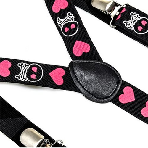 Szelki do spodni CLASSIC 2,5 cm - LOVE DEATH na Arena.pl