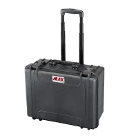 Walizka hermetyczna MAX465H220 bez wypełnienia + kółka oraz rączka