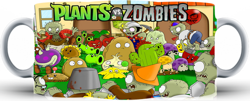 Kubek ceramiczny Plants vs Zombie na Arena.pl