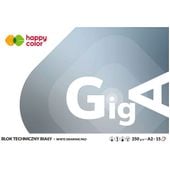 blok techniczny giga bialy a2/15k. 250g. 7016
