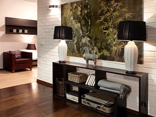 11001 Obraz na płótnie BAMBUS GRUNGE LOFT na Arena.pl