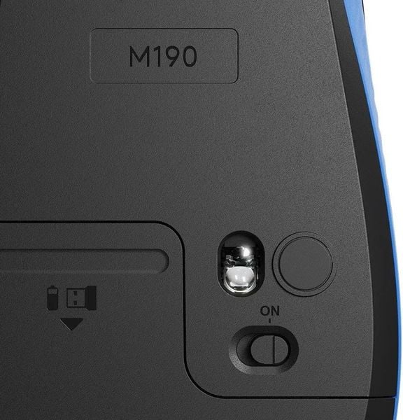 Myszka bezprzewodowa Logitech M190 sensor optyczny zdjęcie 12