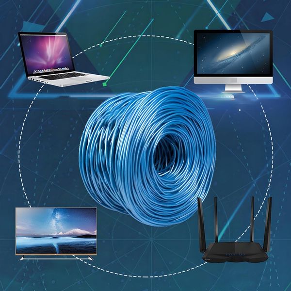 KABEL SIECIOWY LAN UTP KAT 5E 305m SKRĘTKA zdjęcie 7